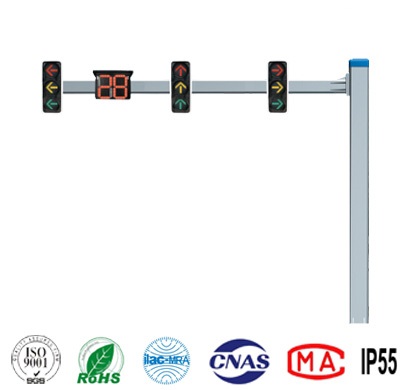 矩形交通灯红绿灯杆件