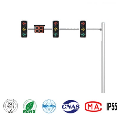 圆锥形交通灯红绿灯杆件