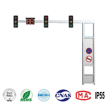 框架式红绿灯杆件