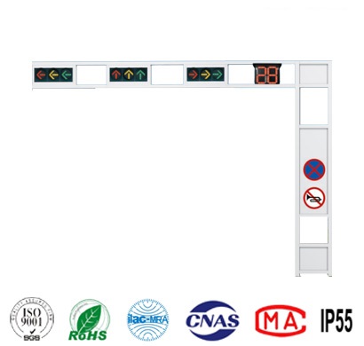 一体框架式红绿灯杆件