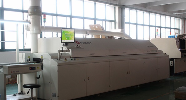 交通灯红绿灯回流炉固化设备